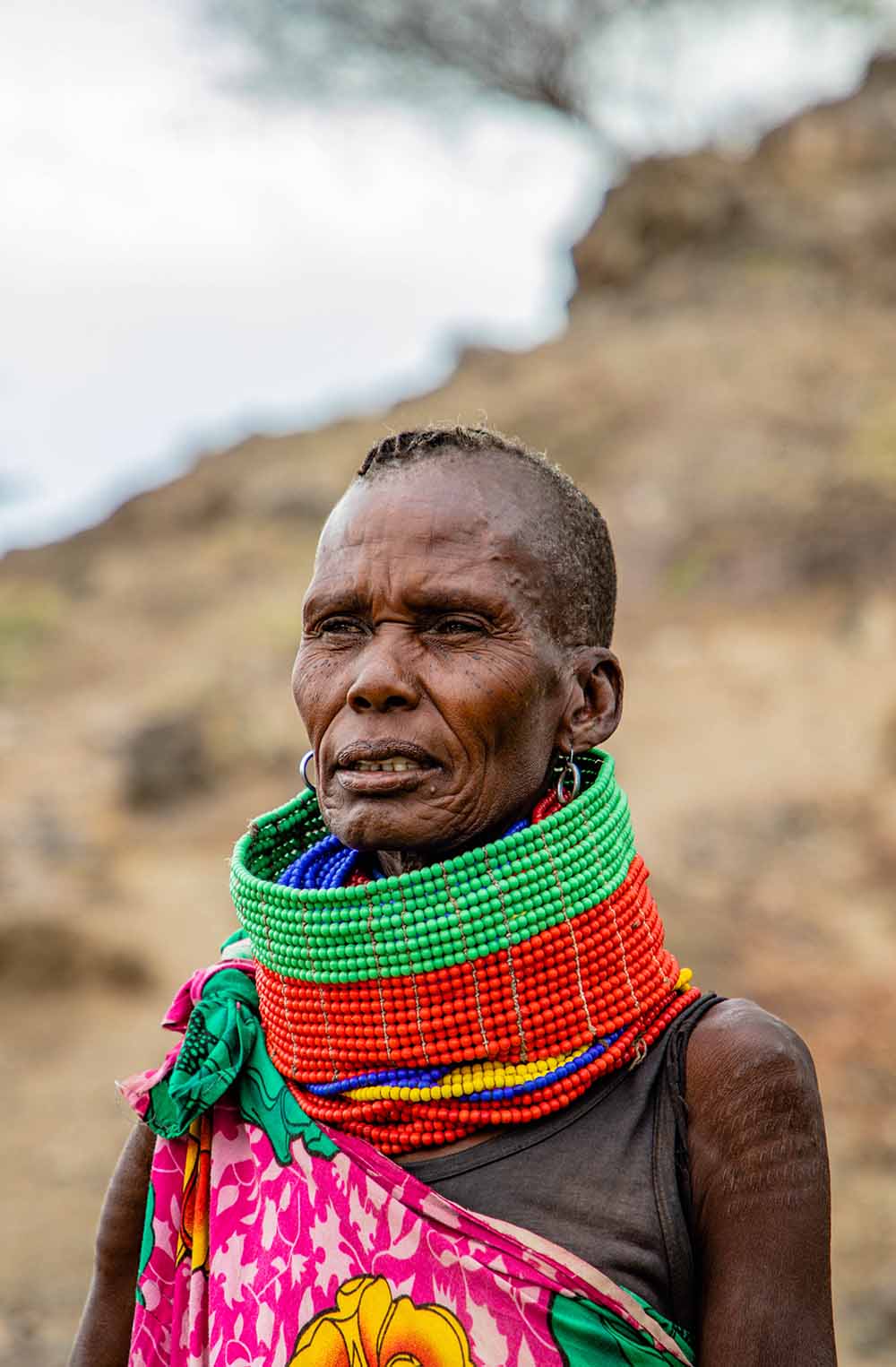 Portrayal of a lady from the Turkana community